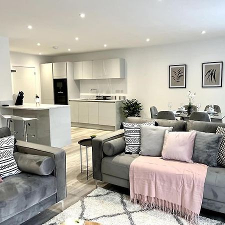 Luxury 3 Bed House W Parking & Garden! 1 Villa Bournemouth Luaran gambar